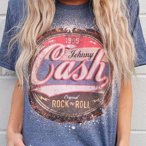 Johnny Cash Vintage Inspired Tee Shirt